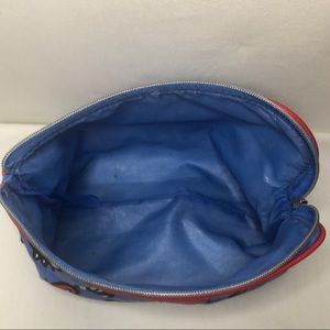 Estee Lauder Bags - Estee Lauder Heart Print Cosmetic Makeup Bag Blue Estee Lauder Bags - Estee Lauder Heart Print Cosmetic Makeup Bag Blue